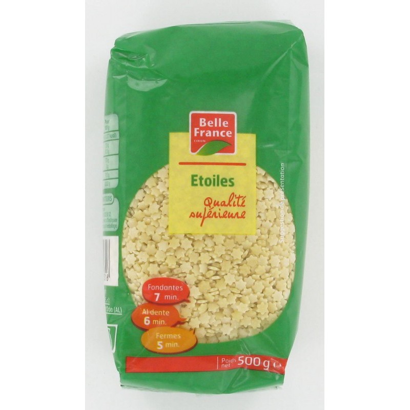 BF Pâtes étoiles 500g