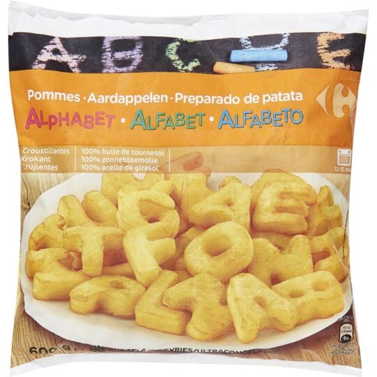CRF Pommes de Terre Alphabet 600g