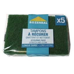 5 Tampons À Récurer Rozenbal